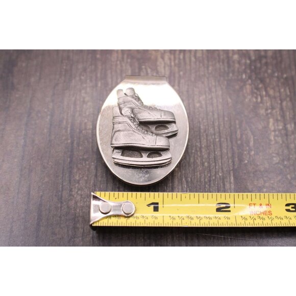 NEW Ice Skate Money Clip Speed Skating Stainless Steel 3D Strong Outdoor Sports - Picture 8 of 8